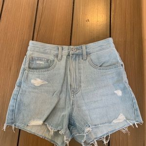 Uniqlo womens denim shorts